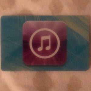 $15 iTunes card! Never used